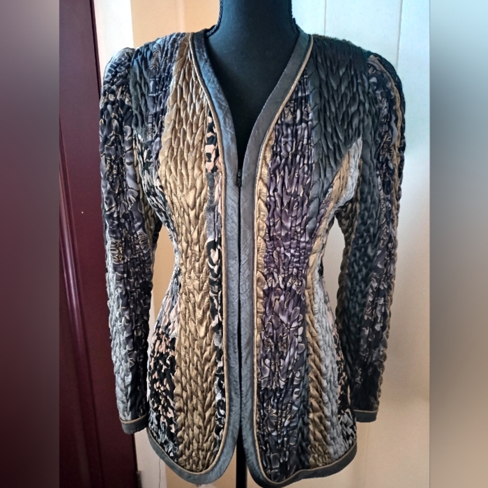 Vintage Quilted Jacket Size 8/10